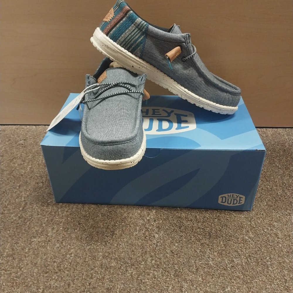 Hey Dude Men's Wally Funk Baja Shoe - Navy